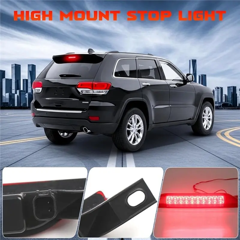 Ac29-Third Brake Light For Dodge Caliber Durango(WD) 2007- 2020 Jeep Grand Cherokee WK2(2007- 2021) For Jeep Compass MK49 530375
