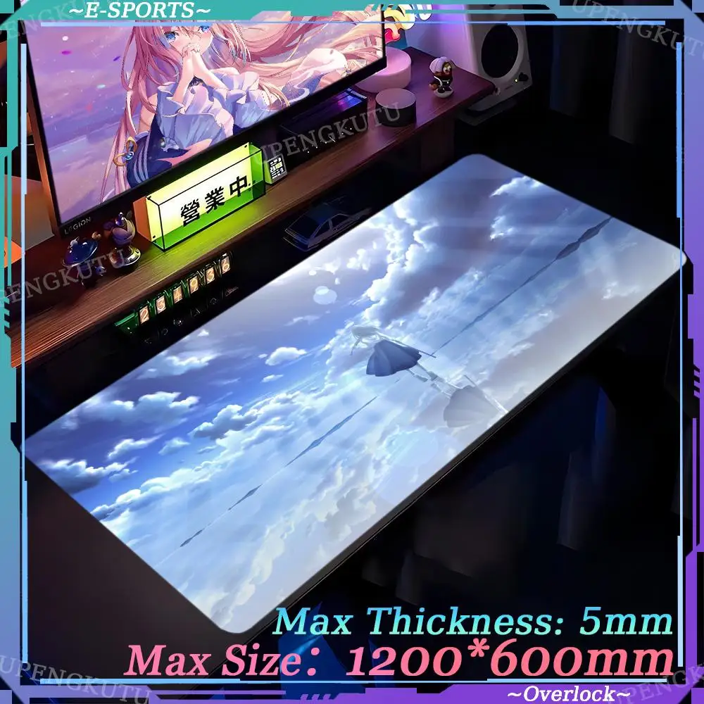 

Mouse Pad Game accessories Locked edge pads Oversized Desk mats Gaming sky_girl Locked edge Game mouse pad