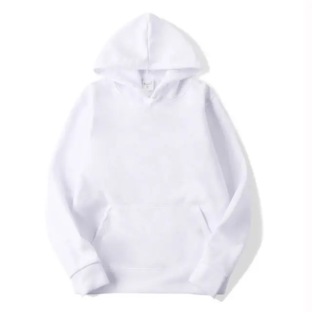 Plain Fleece Men Hoodies Sweatshirts Fashion Hooded Sweatshirt Unisex White Black Hoodies For Men Polerones Hombre Felpa Uomo