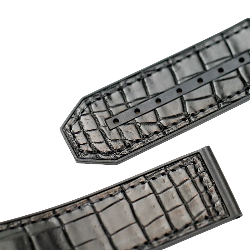 PARA HUBLOT BIG BANG SERIES, correia de relógio de borracha FKM