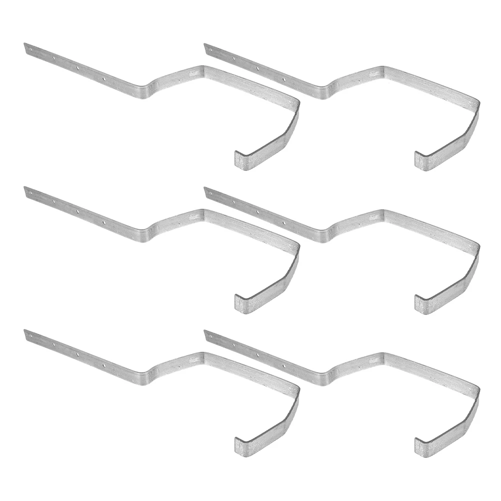 Gutter Bracket Iron for Hanging Brackets Rain Exterior Hanger Hangers Supports Guttering