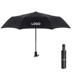 Automatic Car Logo Umbrella For Mercedes Benz AMG Badge Business Gift Men Women Brand Parasol 3 Folding Wind Resistant Rainproof