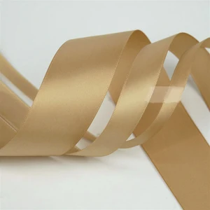 22m/90m Seide Satin Bänder Wickeldekoration DIY Box DIY Handmade Supplies Champagner Gold Ribbon 8 Hauptverkauf Gold Gesichtshandtuchtür - №8