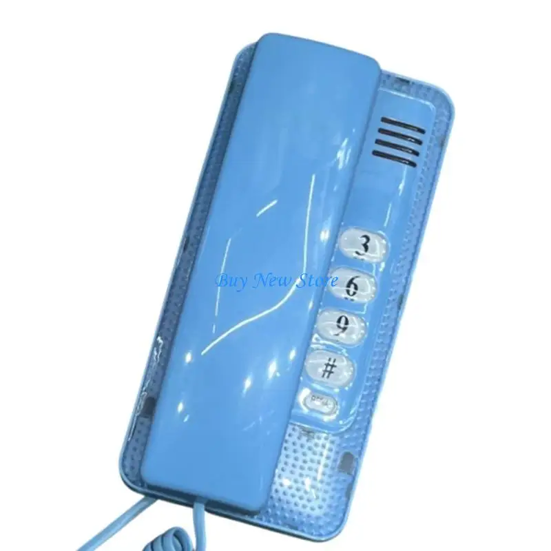 20CE Wall Mount Landline Phone Telephone Line Powered Corded Telephone for Home