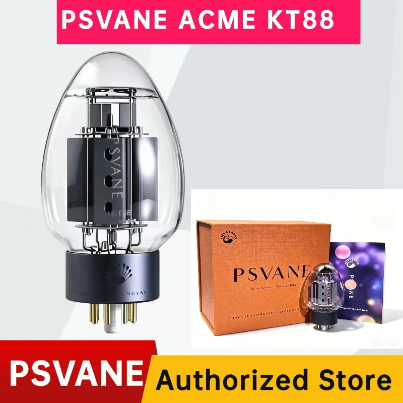 ACME KT88 Vacuum Tube - Supreme Series Audiophile Amp Tubes Exceptional Soundstage & Detail Matched Pair - Psvane