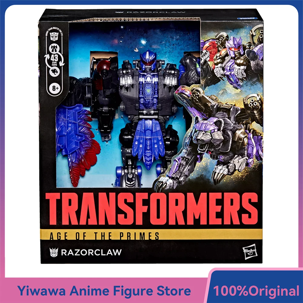 

[В наличии] Оригинальные новые трансформеры Hasbro Age of the Primes Leader Class Razorclaw 19 см, отличная экшн-модель, фигурка, игрушки