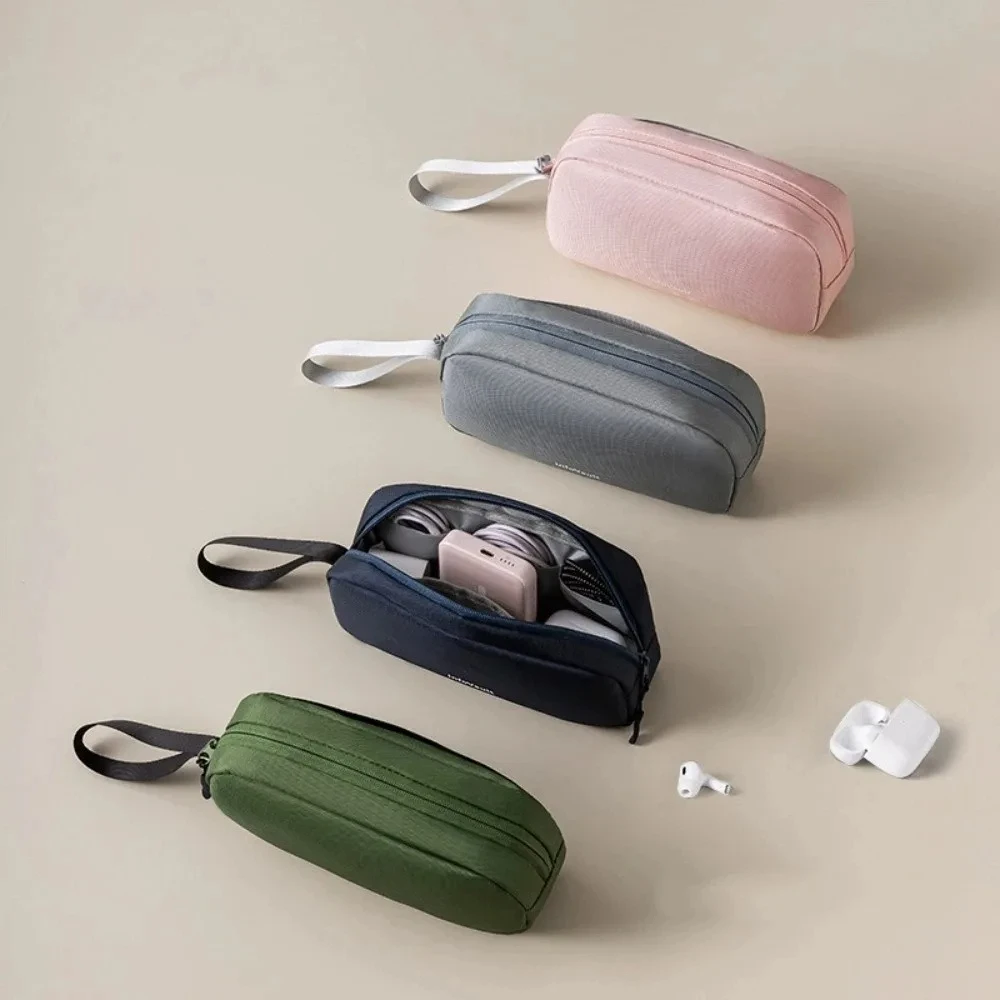 Water Resistant Lightweight Travel Case Oxford Cloth High Capacity Cable Storage Bag Portable Cable Organizer Case