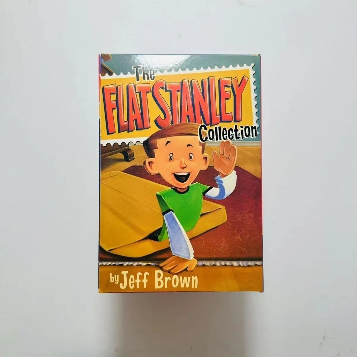 

Flat Stanley Paper Man Stanley Global Adventures Series 21 Volumes, Boxed Story Chapter Novel