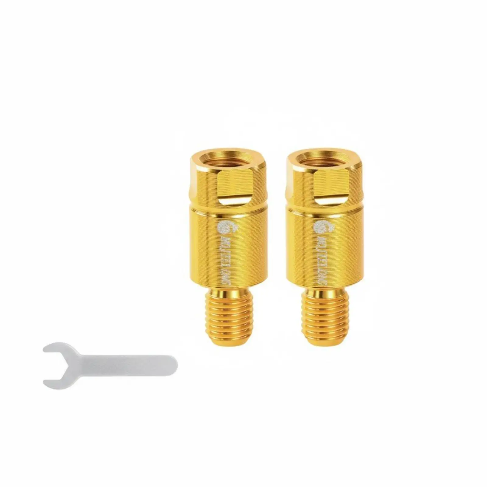 Adjustable Mirror Adapter Weatherproof Alloy Riser Extension for Electric Bike Motor Complete Kit