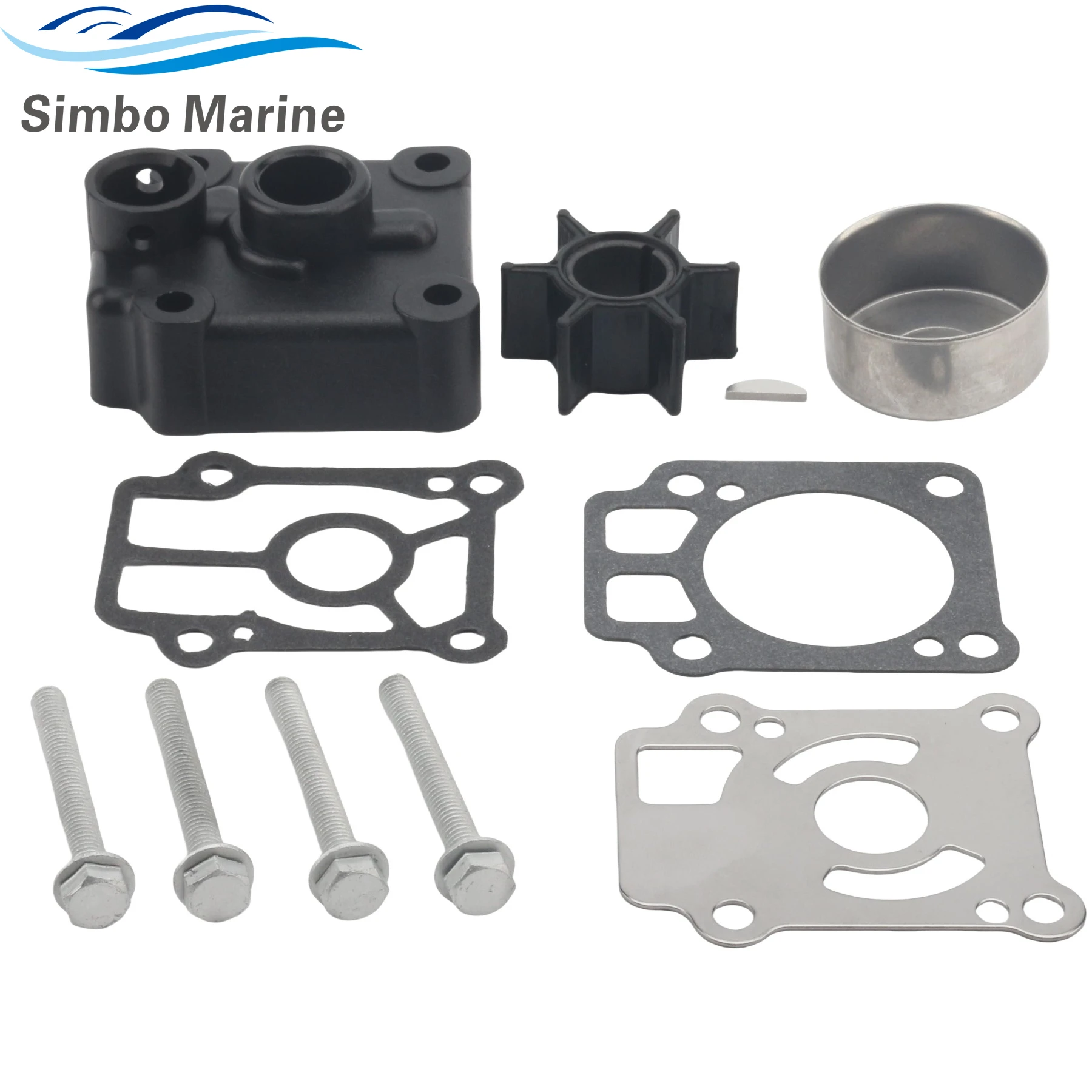 46-853792A2 Water Pump Repair Service Kit for Mercury Mariner Outboard Engine Models 25 30 HP Sea Pro EFI JET 853792A07