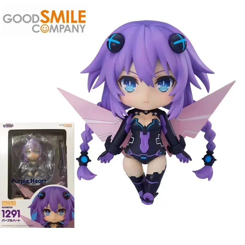 Good Smile Genuin Nendoroid Hyperdimension Neptunia Neptune 1291 joints Movable Anime Action Figures Toys For Kids Gift Model