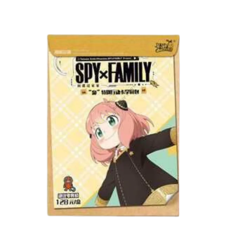 KAYOU 정품 SPY×FAMILY 카드 특수 작전 학교 팩 Anya Forger Yor Twilight 애니메이션 컬렉션 카드 장난감 선물 오리지널 박스