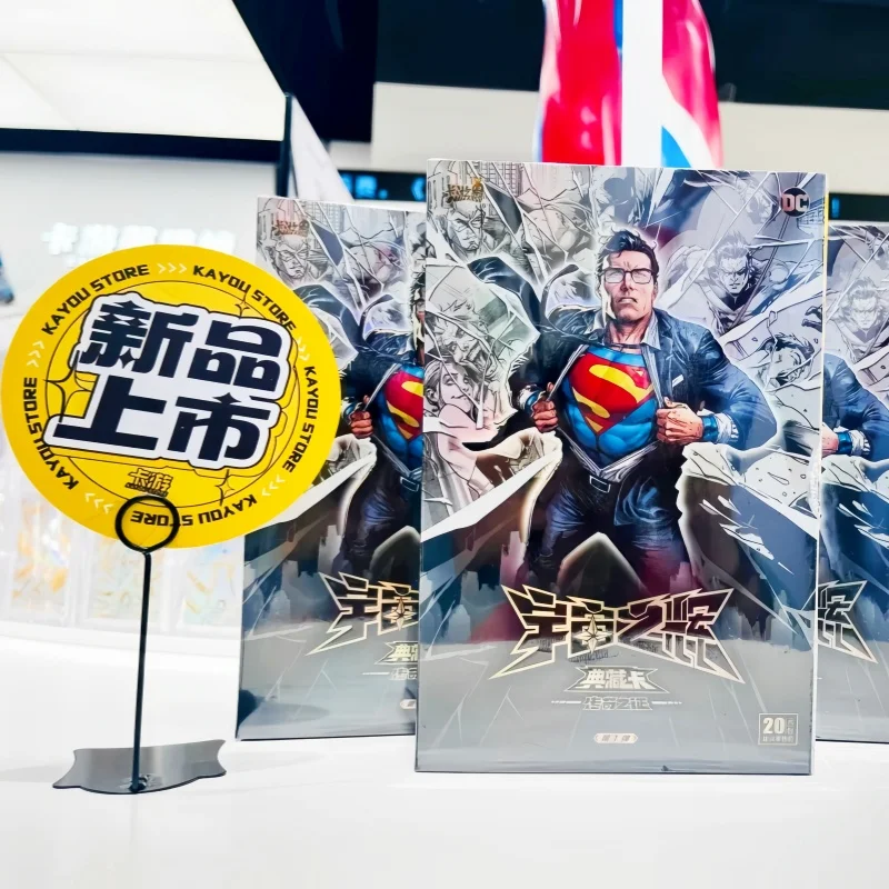 Kayou genuíno dc cartão universo glória à prova de lenda coleção cartão para crianças raro batman mulher maravilha personagem cartão presentes