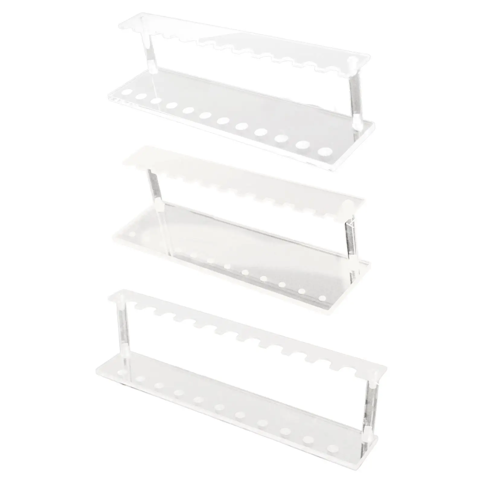 Акриловая подставка для ручек, косметический держатель для ручек для бровей, домашние вечеринки