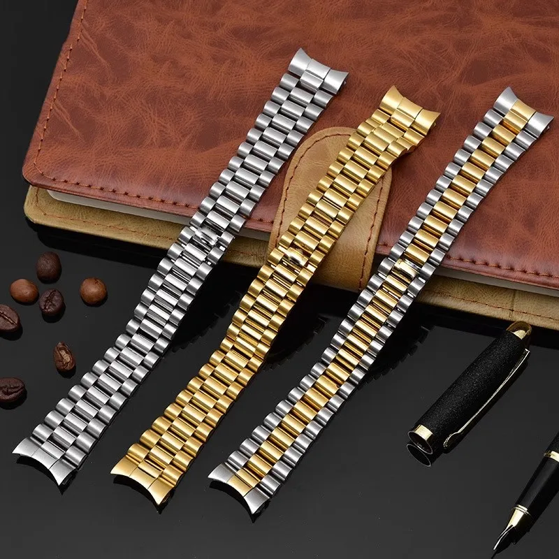 Watch Bracelet For Rolex DATEJUST DAY-DATE OYSTERPERTUAL DATE Stainless Steel Strap Watch Accessories 13mm 17mm 20mm Watchbands