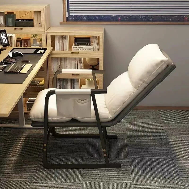 

Lunch Break Chair Folding Recliner Student Dormitory Office Sitting Lying Dual-purpose Computer Chair Leisure Sofa Chair