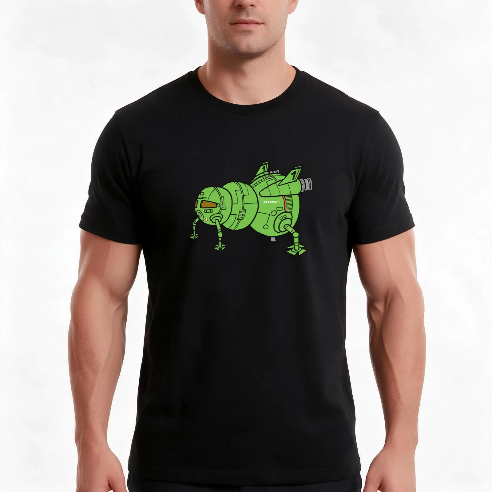 Starbug - Red Dwarf T-Shirt Summer Casual Cotton Tee Oversized Streetwear Tops Vintage Graphic Print Loose Fit Short Sleeve