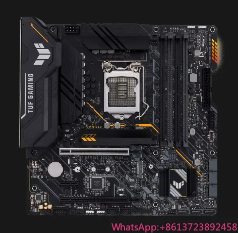 TUF GAMING B560M-PLUS motherboard supports 10th/11th generation  i9-11900K i7-11700 i5-11600K i3-10100 G5905 CPUs LGA1200
