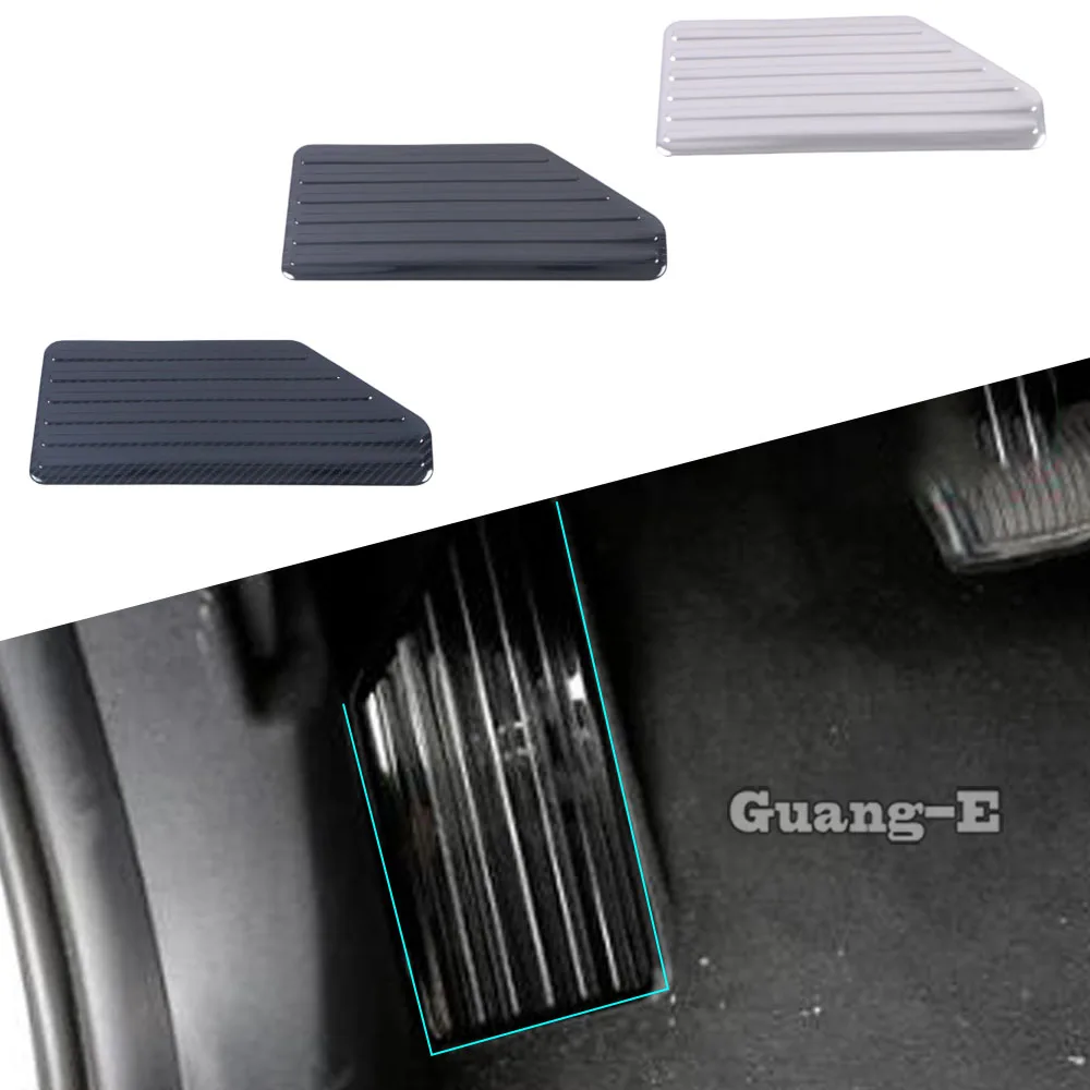 For Hyundai Elantra Avante 2020 2021 2022 2023 Car Stainless Steel Foot Gas/Petrol/Oil Brake Rest Pedal Lamp Trim Accessories