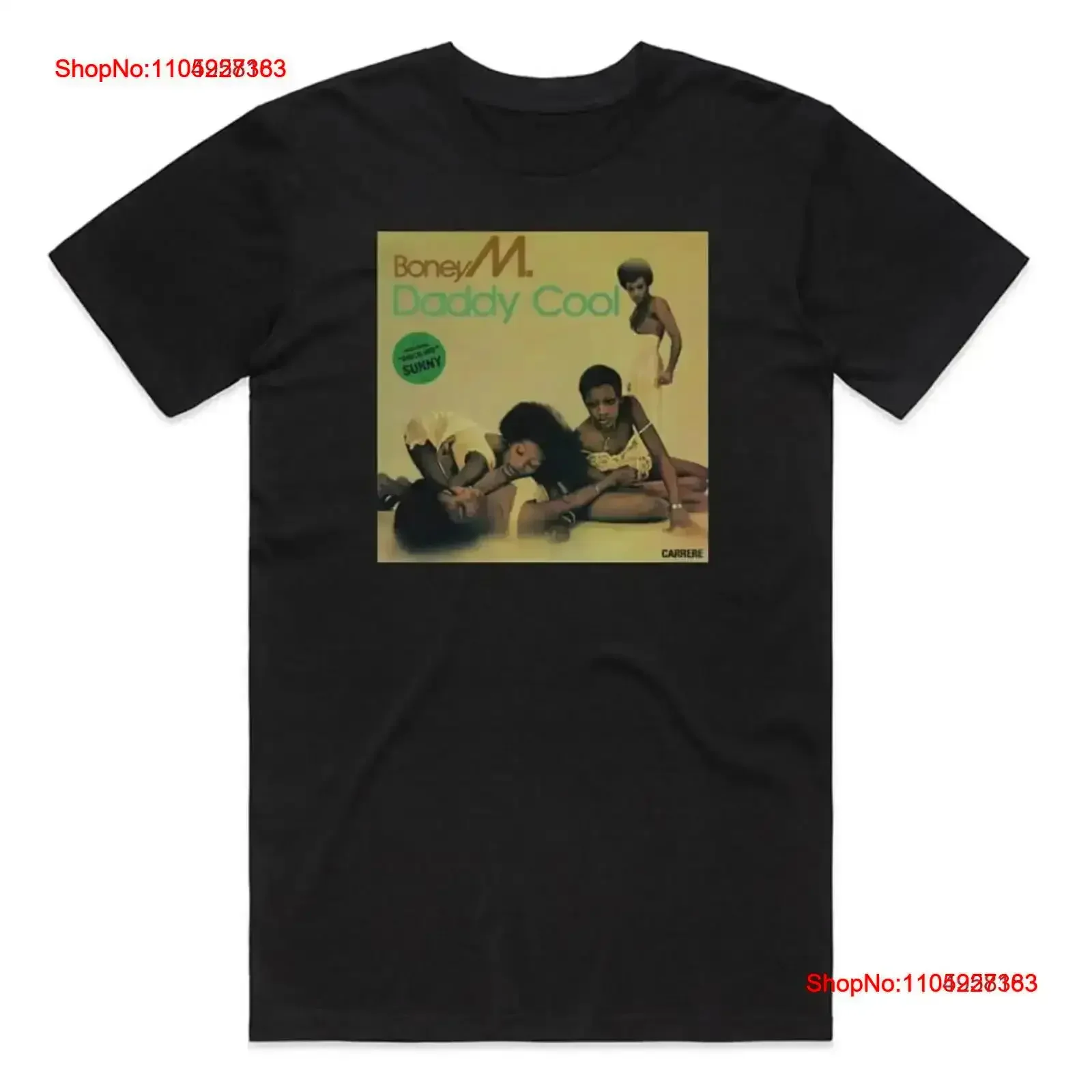 

Boney M Daddy Cool Album Cover T Shirt Full Size S 5XL vintage Washed streetwear Versatile Slightly homme Stylish vintage