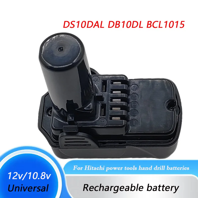 

10.8V/12v battery is suitable for Hitachi Power Tools hand Drill battery DS10DAL DB10DL Cordless Electric Drill BCL1015