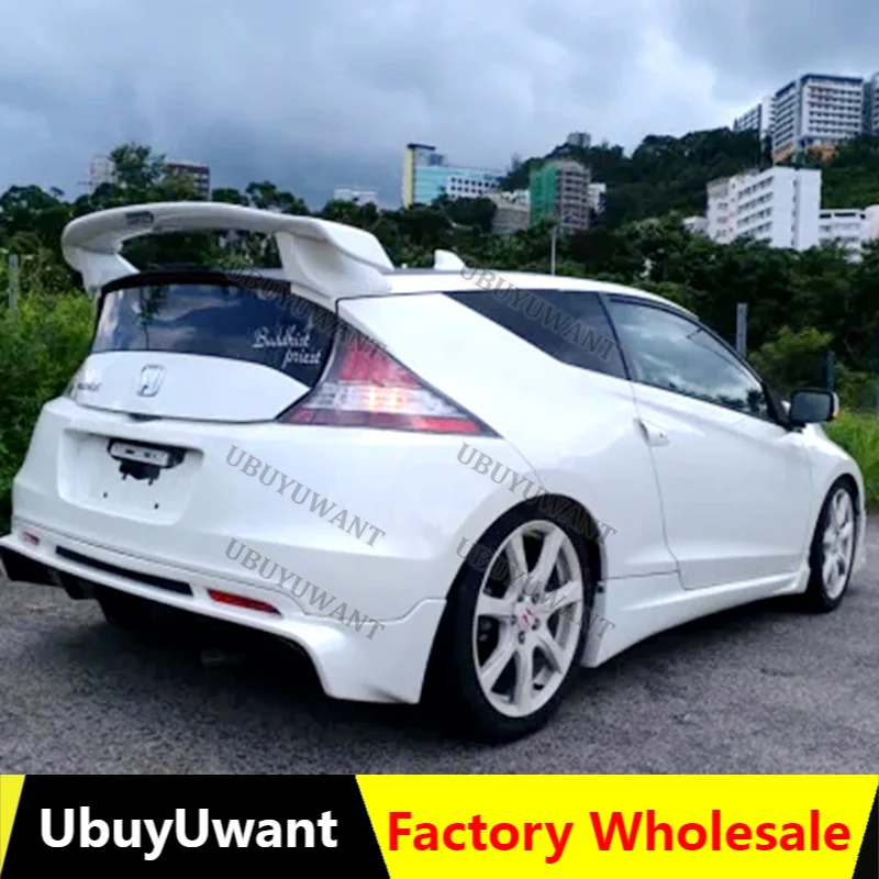For Honda CRZ CR-Z ZF1 MU Style 2011-2015 Trunk Spoiler Roof Lip Kit Car Rear Spoiler Wing Exterior Kit Replacement Parts