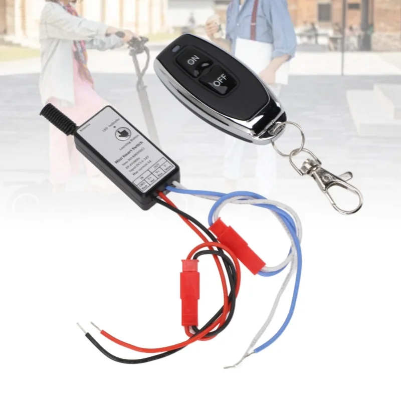 Electric Scooter Relay Remote Switch Speed Limit On Off Portable Easy To Install Receiver And Transmitter Kit