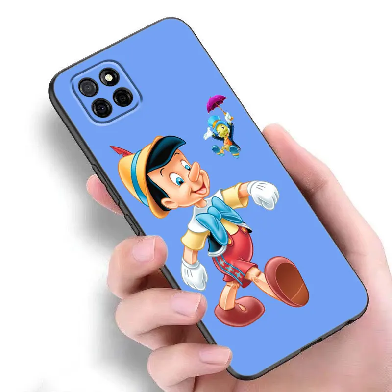 Funny Anime Pinocchio Case For Samsung A13 A22 A24 A32 A14 A23 A25 A34 A52S A53 A54 A73 5G A11 A12 A15 A31 A33 A50 A51 A70 A72