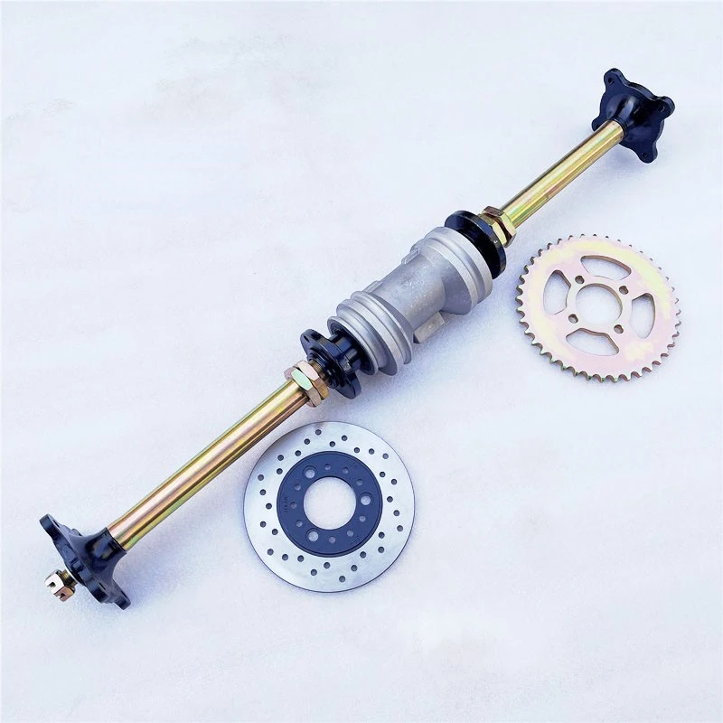 

Four wheel modification accessory GY6 disc brake disc thickened 930mm rear axle flange aluminum cylinder