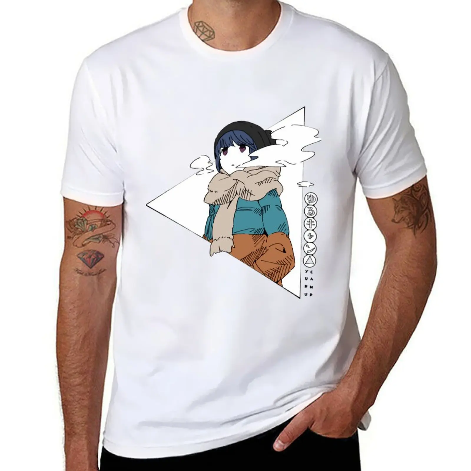 

Rin Shima △ Yuru Camp Perfect \t anime \t T-Shirt funny t shirts man mens graphic t shirts T-Shirt