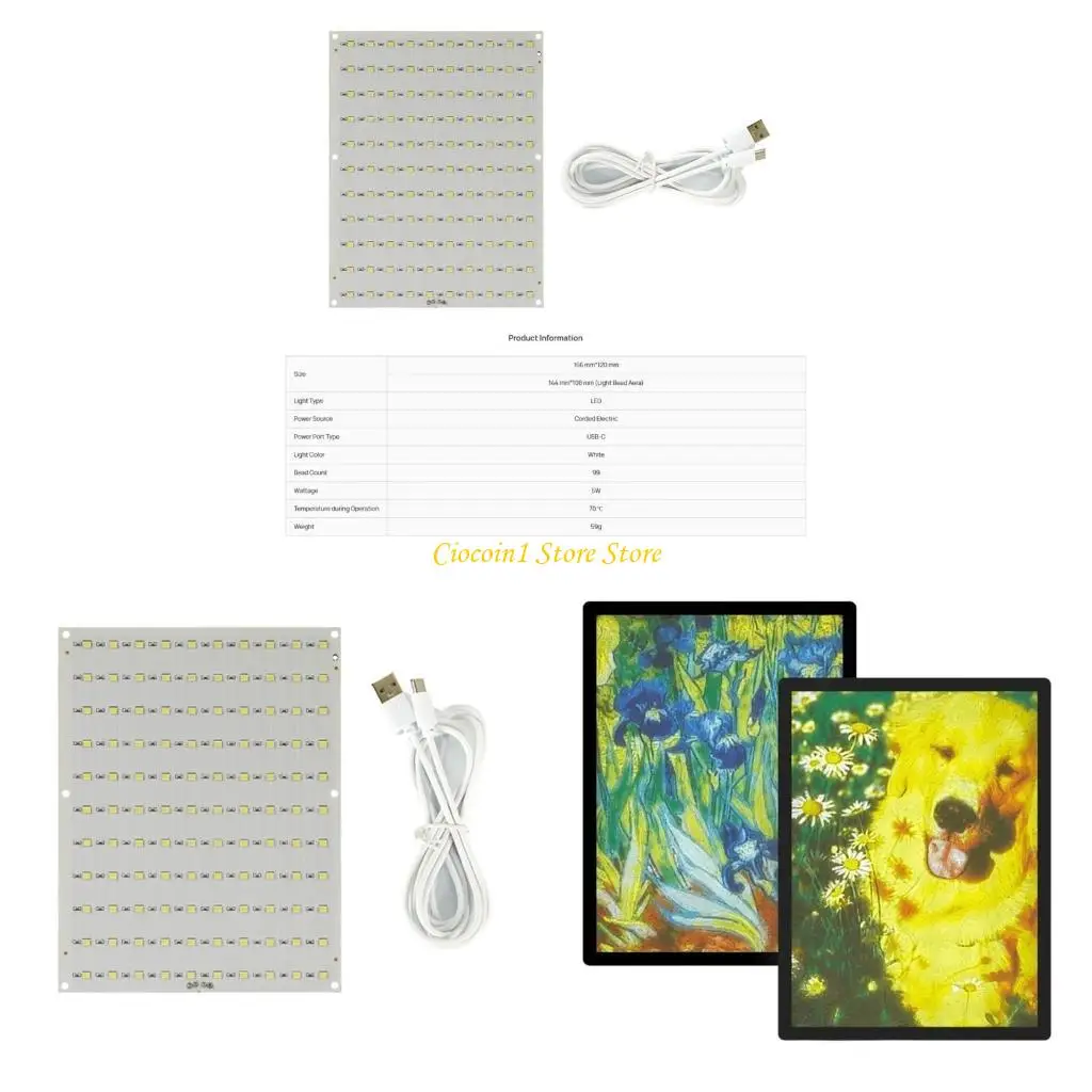 

A3PC Lithophane Led Led Panel Led Barge Board Lithophane -печать для лаборатории