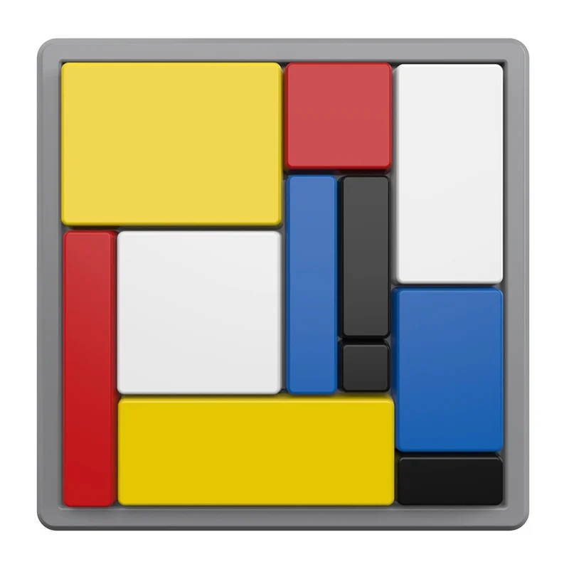 Logische puzzel, logisch denken, bouwsteenspellen, puzzelblokken, interactieve intelligentieontwikkeling, speelgoed