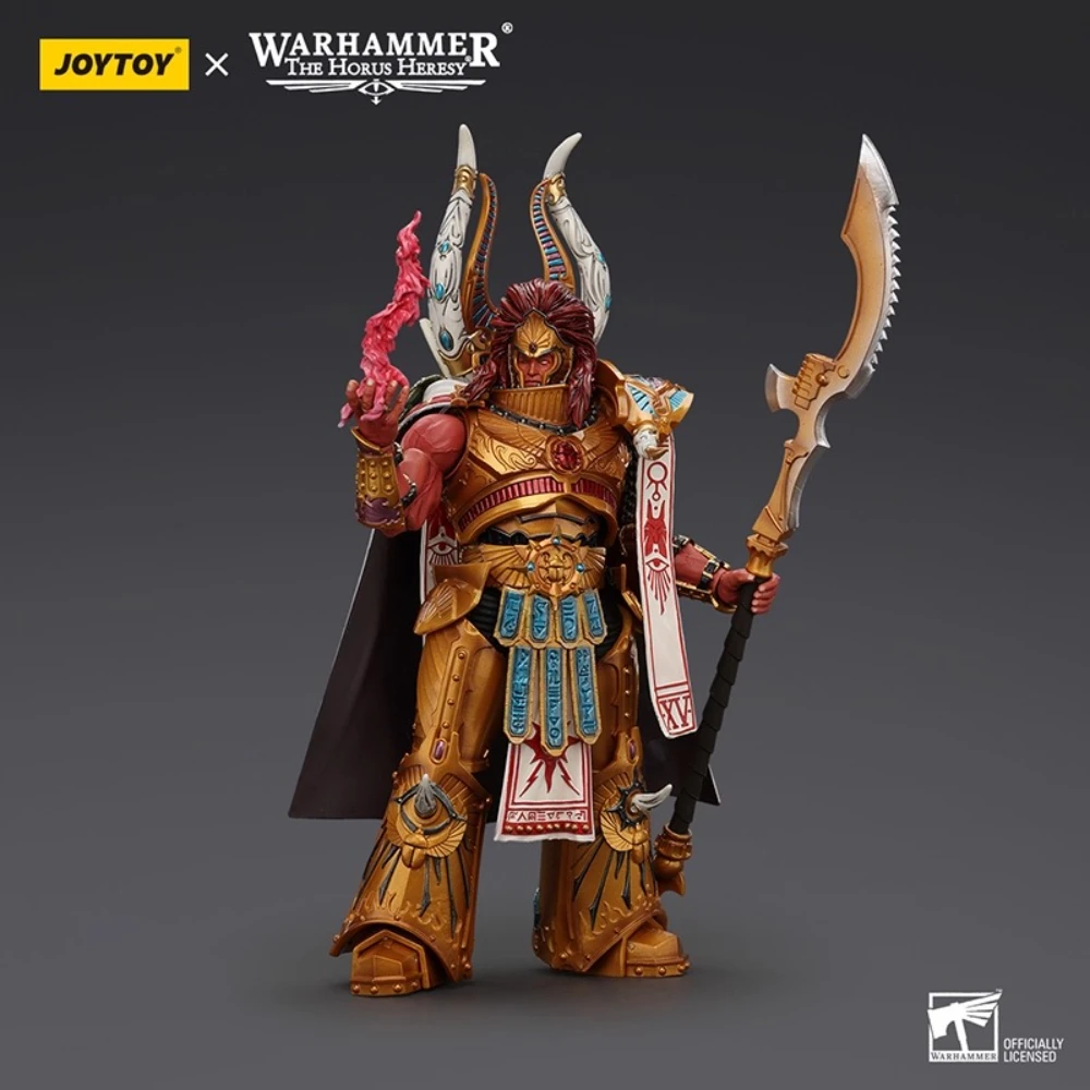 JOYTOY Action Figures 1/18 Warhammer 40K Thousand Sons Magnus The Red Primarch of The XVth Legion Collection Model Toys for Gift