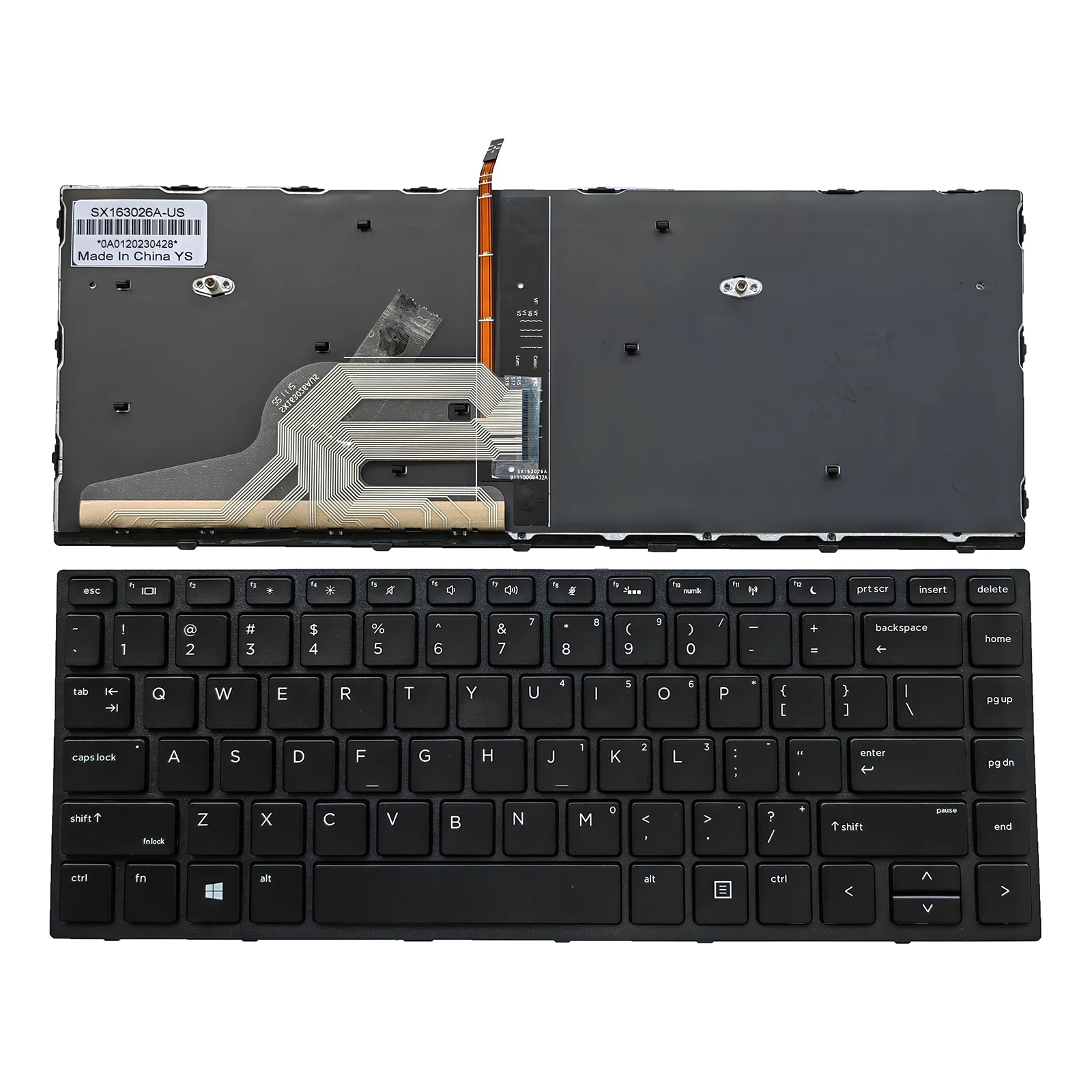 Klawiatura amerykańska dla Probook 430 440 435 445 G5 640 G4 G5