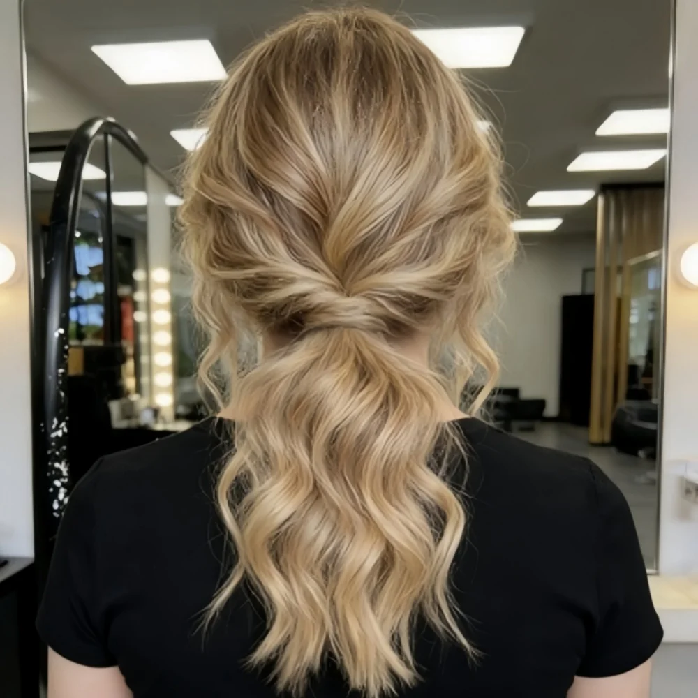 

14inch 100% Human Hair Highlight Blond Body Wave Wig 150 Density 13x4 Lace Front with Baby Hair Pre-Plucked Soft Hair Wig