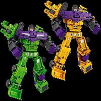 Transformation Toys Robot Mini Devastator 6in1 Anime Action Figure Construction vehicles Model EX501 BEST Gift For Child Kid