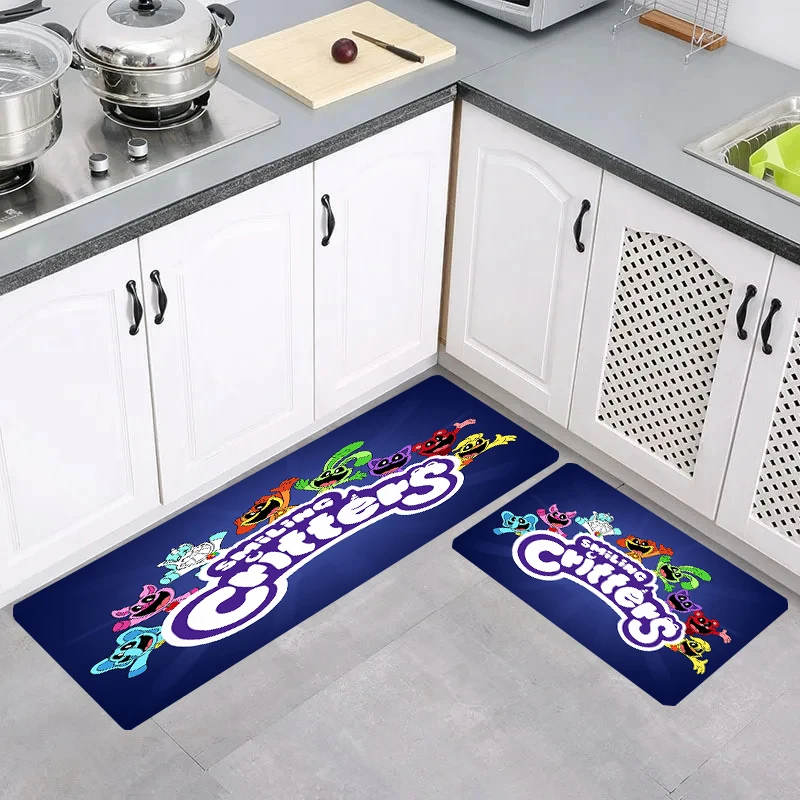 

Rugs Smiling Critters Room Mats Foot Mat Doormat Entrance Door Carpets Home Kitchen Rug Balcony Carpet Bathroom Bath House Floor