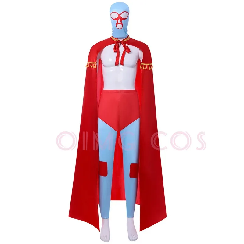 DY2025Nacho Libre Luchalibre Costume Cosplay Carnevale per adulti Uniforme Anime Costumi per feste di Halloween Gioco per donne in maschera