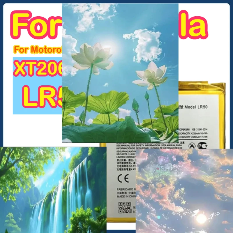 

XT2063-3 LR50 Reliable Replacement LR50 For Motorola Moto Edge XT2063-3 Mobile Phone Battery 4500mAh Safe