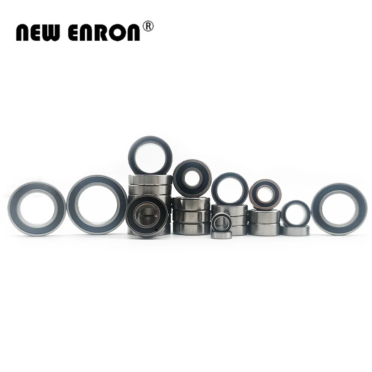 26 قطعة مجموعة محامل كروية من الفولاذ الكروم مطاط أسود مختوم مسبقًا لسيارة RC TRAXXAS Maxx Slash 102076 -4 شاحنة ذات دورة قصيرة