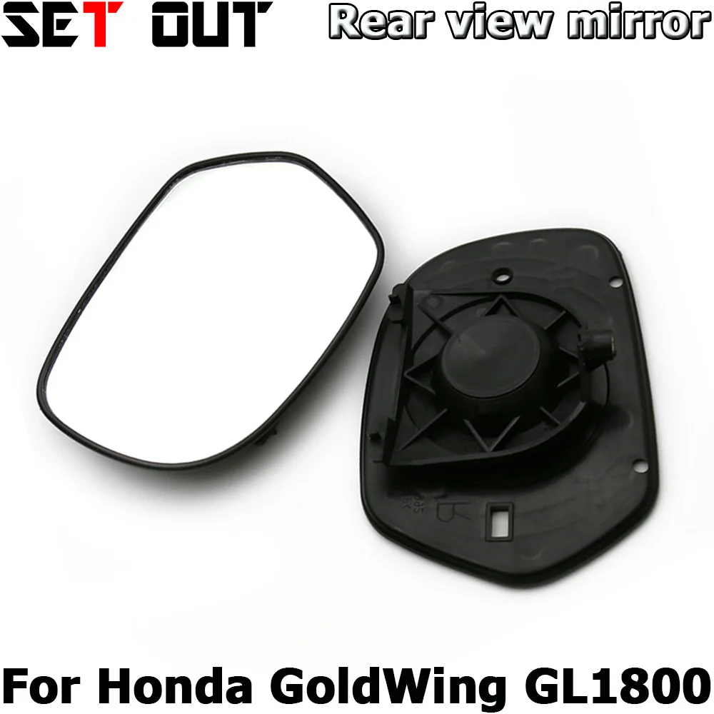 Motorcycle Genuine Right&Left Mirrors Glass For Honda 2001-2012 GL1800 Goldwing 1800 2011 2010 2009 2008 F6B 2013-2016 2015 2014