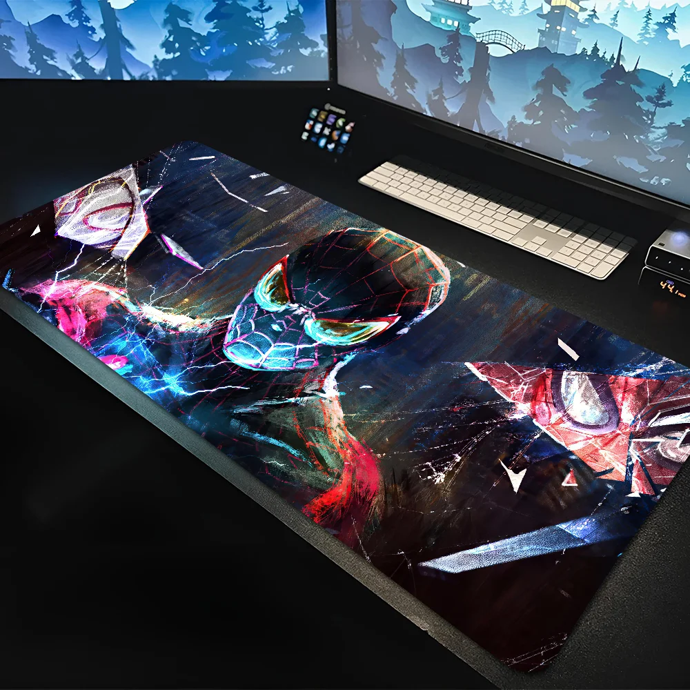 

1pc Cyberpunk SpiderMans Non-slip Mouse Pad Suitable For Office Computers Laptops E-sports Game Desk Mats XXL Keyboard