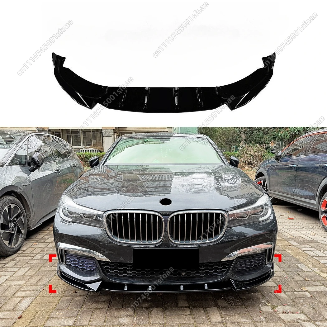 

M Performance Style for BMW 7 Series G11 G12 2016 2017 2018 Pre-facelift M Sport Front Bumper Spoiler Lip Splitters Body Kits