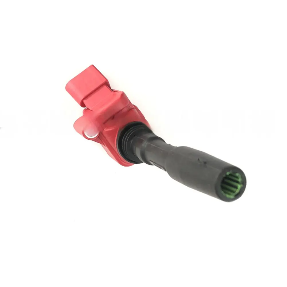 

Red Ignition Coil Replacement for Lamborghini For Porsche For Bentley MS100192 06H905110H Direct Fit No Programming Required