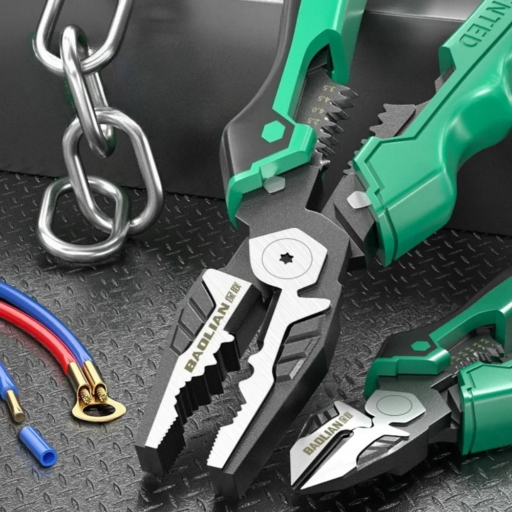 Multifunctional Diagonal Pliers Needle Nose Pliers Universal Wire Cutters Professional Electrician Hardware Tools Wire Pliers