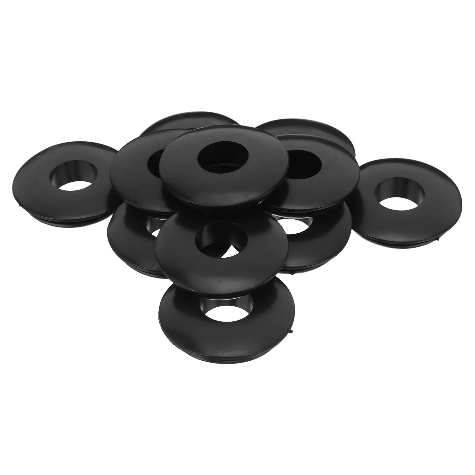 

20pcs Black Rubber Trailer Gladhand Gasket For Semi Truck Air Brake Hose Repair Universal Fit Elastic Grommets Commercial