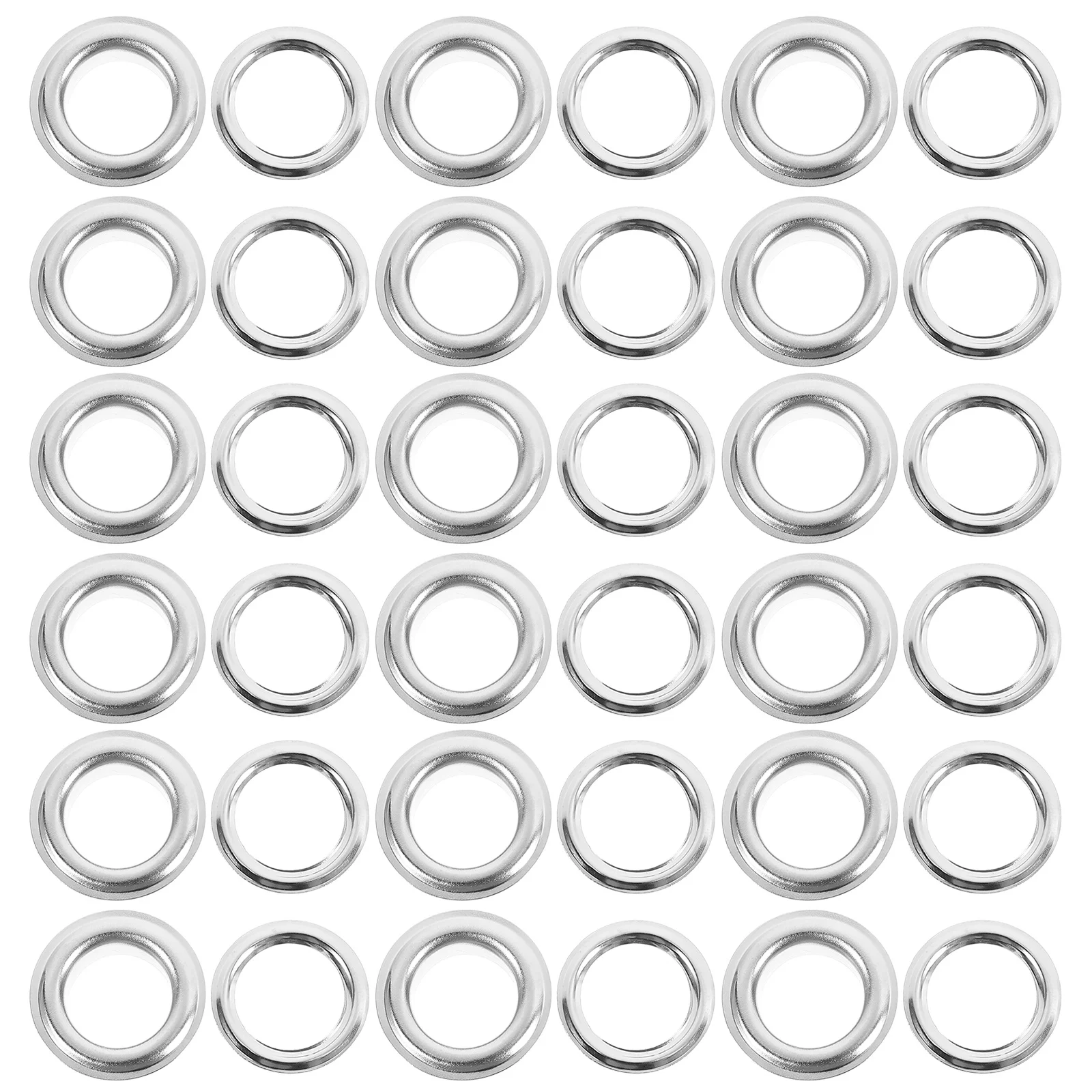 

200pcs Metal Grommet Kit 12Mm Round Ring Shoes Tents Fabrics Smooth Heavy Duty Alloy Eyelets Outdoor Home Use Grommets For Tarps