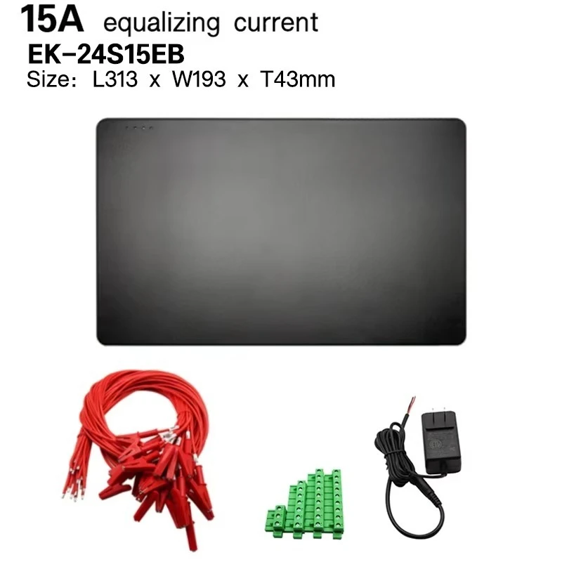 2~24S 15A Smart Active Balancer BMS Li-ion/Lifepo4/LTO Battery Pack  Cascade Android IOS APP Real-time Monitoring