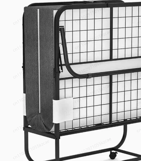 

Раскладная кровать для взрослых размера детской кроватки, складная дополнительная кровать с матрасом и чехлом для хранения