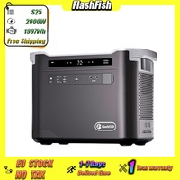 FlashfishS25 Portable Power Station 1997Wh LiFePO4 Battery2000W Solar Generator  Home Backup Outdoor Camping Travel Mobile Power